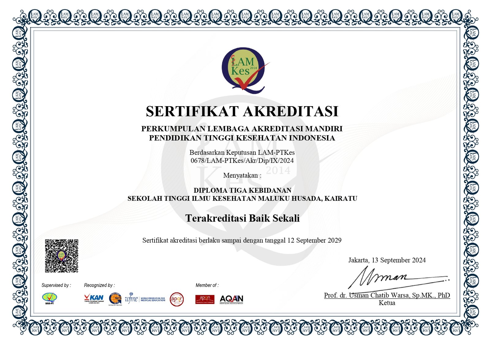 Sertifikat Prodi
