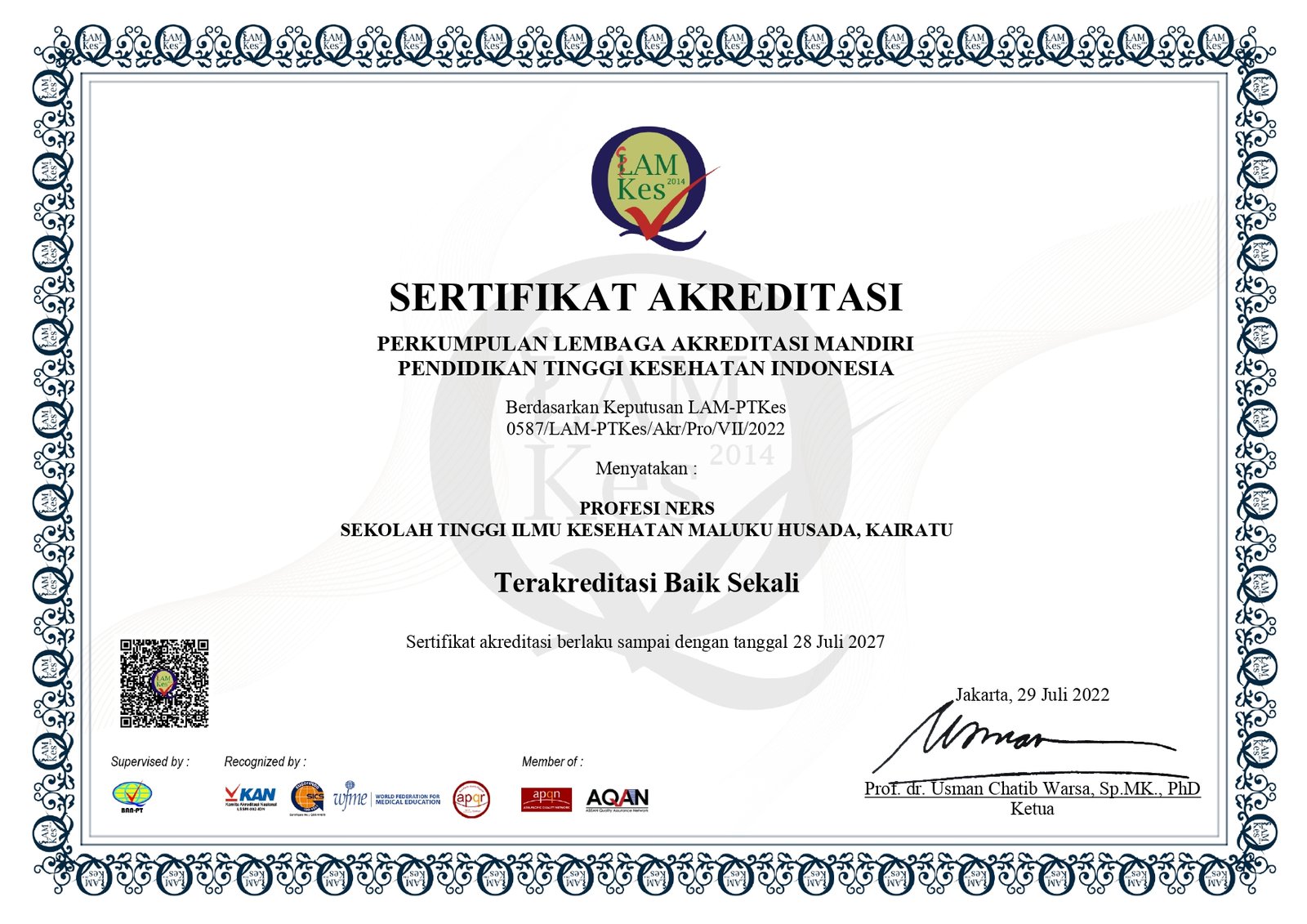 Sertifikat Prodi